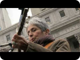 JOAN BAEZ @ #OWS Foley Sq (11/11/11) Veteran's Day "Where's My Apple Pie?/Time To Occupy"