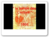 chansons historiques de France 66 : Le temps des cerises  1866