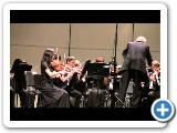DHS chamber orchestra play schindler's list with harp