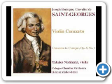 Chevalier saint georges violin concierto en do  mayor opus 5