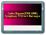 Carles Baguer(Barcelona1768-1808):Symphony NÂº12 in E flat major